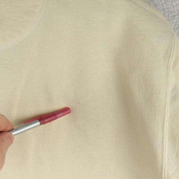 Jansport Sweatshirt Womens Medium Beige White University of New Mexico Retro - Picture 11 of 11